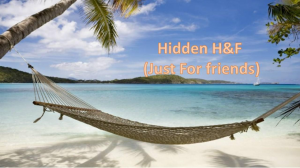 Hidden H&F hotel & Flights